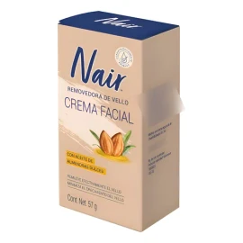 Crema Depiladora Facial Nair Aceite De Almendras Dulces 57 G Normal