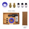 RIH Pneumatic 1/4"NPT 5 Way 2 Postion Lever Operated Valve