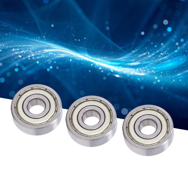 20PCS Miniature Ball Bearings Lightweight Iron Sealed Deep Groove Bearing