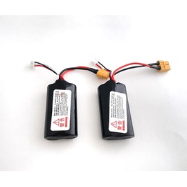 Novahobby Imported Henglong 1/16 RC Tank Toy Hobby Part Accessory (2 Pack Batteries XT60 Connector)