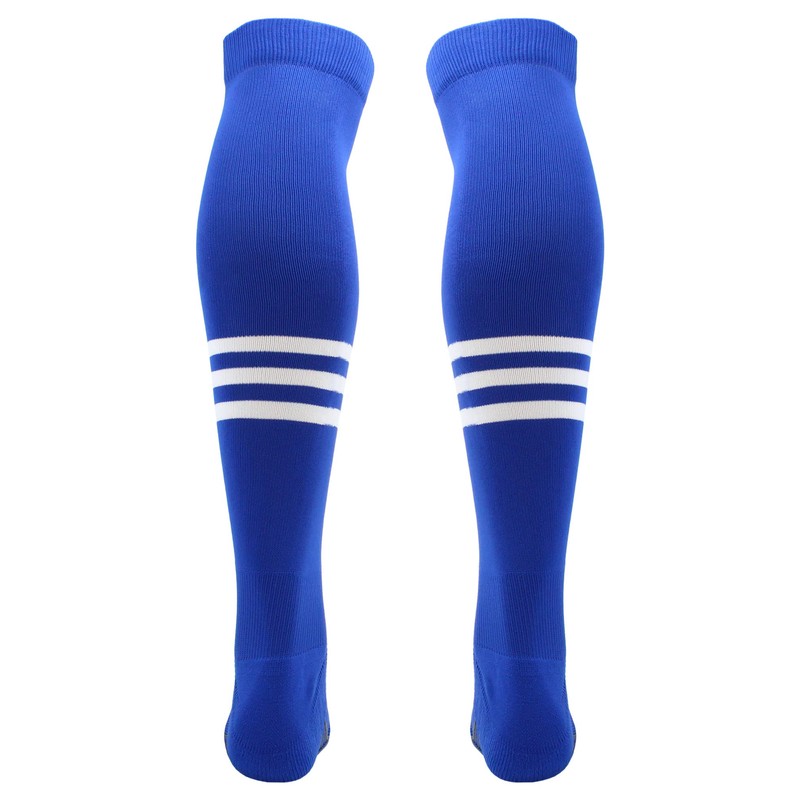 TCK Dugout 3 Stripe Over the Knee Baseball Socks Pattern