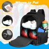 2 Ball Bowling Backpack,Bowling Ball Bag with Shoe Compartment &