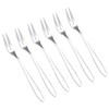6Pcs Professional Escargot Forks, Mini Forks for Oyster and Shellfish,