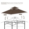 Grill Gazebo Replacement Top, 5 * 8 Outdoor BBQ Top