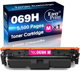 EASYPRINT 069H 069 Toner Cartridge (Magenta) Replacement Compatible for Canon 069H for imageCLASS MF753Cdw MF751Cdw LBP674Cdw Printers, (1-Magenta Pack)