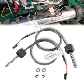 M7 Sensor Kit Temp/High Limit Replacement for Balboa 32016 30344 30042 30382 53605 Sensors, Hot Tub Pool Heater Sensor for Balboa Spa Heater M7 System, 24" Temp/Hi Limit,1/4" Diameter (2 Pack)