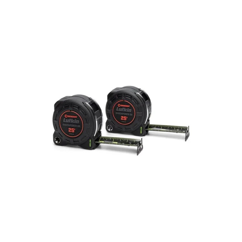 2 Cintas Metricas En Pulgadas Crescent Lufkin G2 25 Pies