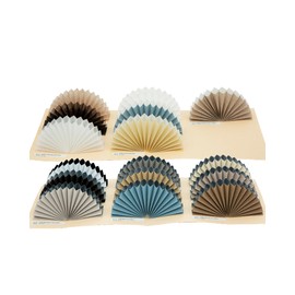 Yoolax Motorized Day and Night Cellular Shades, Top Down Bottom Up Blinds Blackout and Light Filtering Honeycomb Blinds, Automatic Blinds for Windows, Fabric Sample (Multicolor)