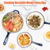 Nonstick Enameled Cast Iron Cookware - 3 enameled cast iron