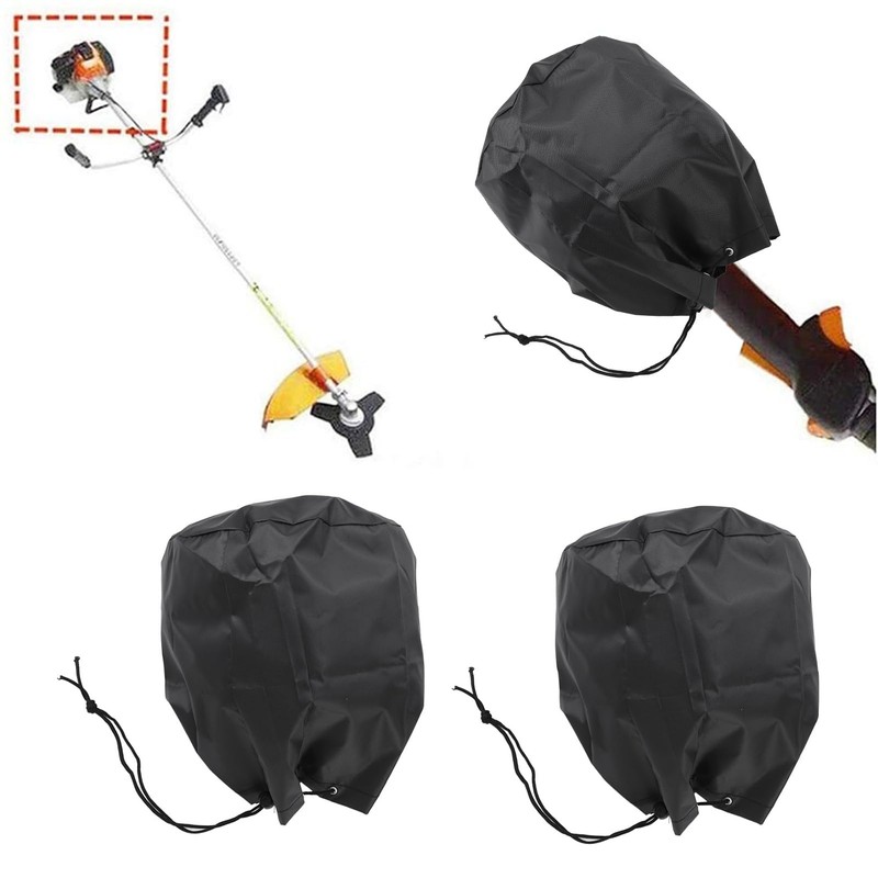 Mower Trimmer Engine Cover,Pull Cord Retractable Opening Trimmer Edger Engine