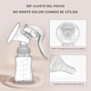 VIDA4U Extractor de Leche Manual, Sacaleches de Masaje Suave con