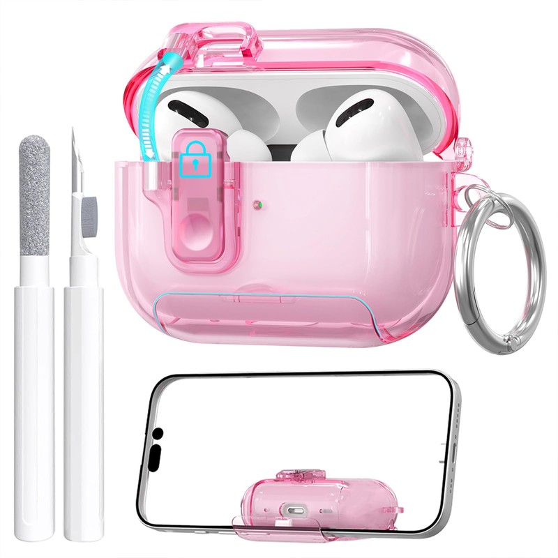 for AirPods Pro 3 Case (2025) with Cleaner Kit, Cute