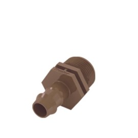 Hunter Sprinkler PLD075 Micro Irrigation Fitting Barb to 3/4-Inch MPT Adapter