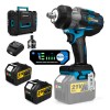 3/4'' Llave Impacto Inalámbrica Sin Escobillas Gisam W4030