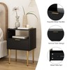 Aienvey Nightstand, Drawer Night Stand for Bedroom, Small Side Table