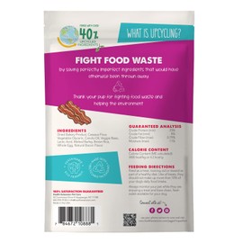 Health Extension Impawfect Dog Training Treats, 4oz (113g), Bacon – Made with Rescued Ingredients, Sustainable & Perfect for Training