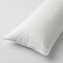 Degrees home - Cuti Pillow Case - Pillow Protector - Pillowcase with Zip, Breathable and Extra Soft - 150 x 45 cm
