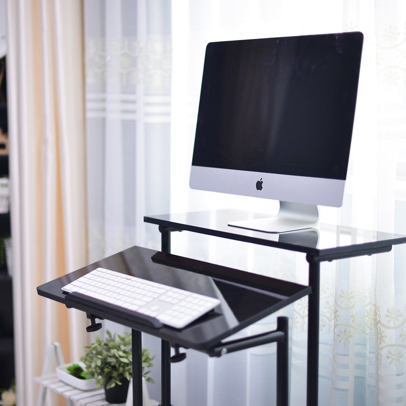 soges Adjustable Stand Up Desk Computer Desk Workstation Sit-Stand Desktop
