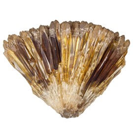 Nupuyai Natural Amber Calcite Rough Stone Crystal Druse Geode Irregular Crystal Cluster Druzy Piece Reiki Healing Stone Decoration