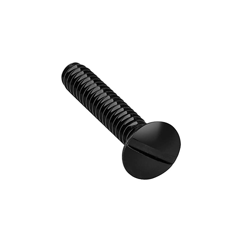 Henne Bery 3/4" Long 6-32 Thread, Oval Head Milled Slot