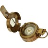 Vintage Compass Military Navigational Marine Brass Devices Pocket Nautical Navigational