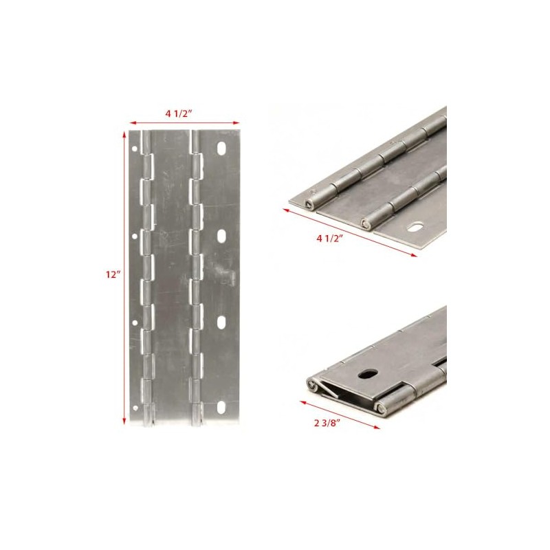 Crownline Boat Double Pin Hinge 21048 | 14 Gauge Aluminum