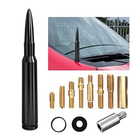 Car Truck Bullet Antenna for GM Chevy Silverado 1500 2500 3500 HD Avalanche GMC Sierra 1500 2500 3500 Denali Heavy Duty Pickup Trucks