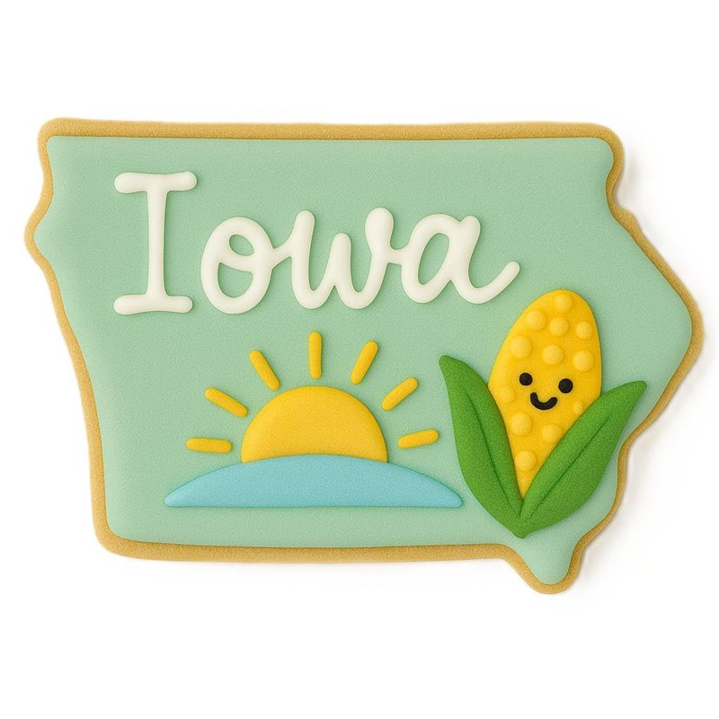 Iowa State 2.75 Inch Cookie Cutter from The Cookie Cutter