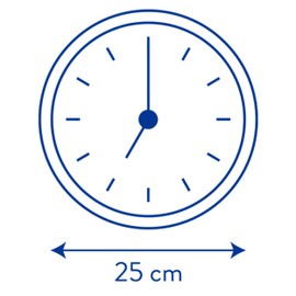 Oxford Calm Quiet 25cm Peach Orange