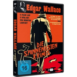 Edgar Wallace - Die spannendsten Krimis : Der Würger von London - Die Kammer des Schreckens - Das Mysteriöse Schiff - Die neunschwänzige Katze (2DVD)