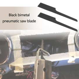 VGOL Pack of 10 32T Air Saw Blades Air Body Saw Replacement Blades Air Body Saw Blades Replacement High Bi-Metal Central Air Body Saw Blades Replacement Cutting Tool Black