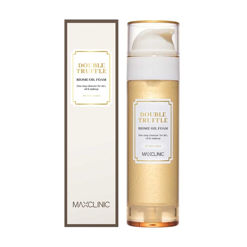 Max Clinic Oil Foam Cleansing Double Truffle Biome 110g 2