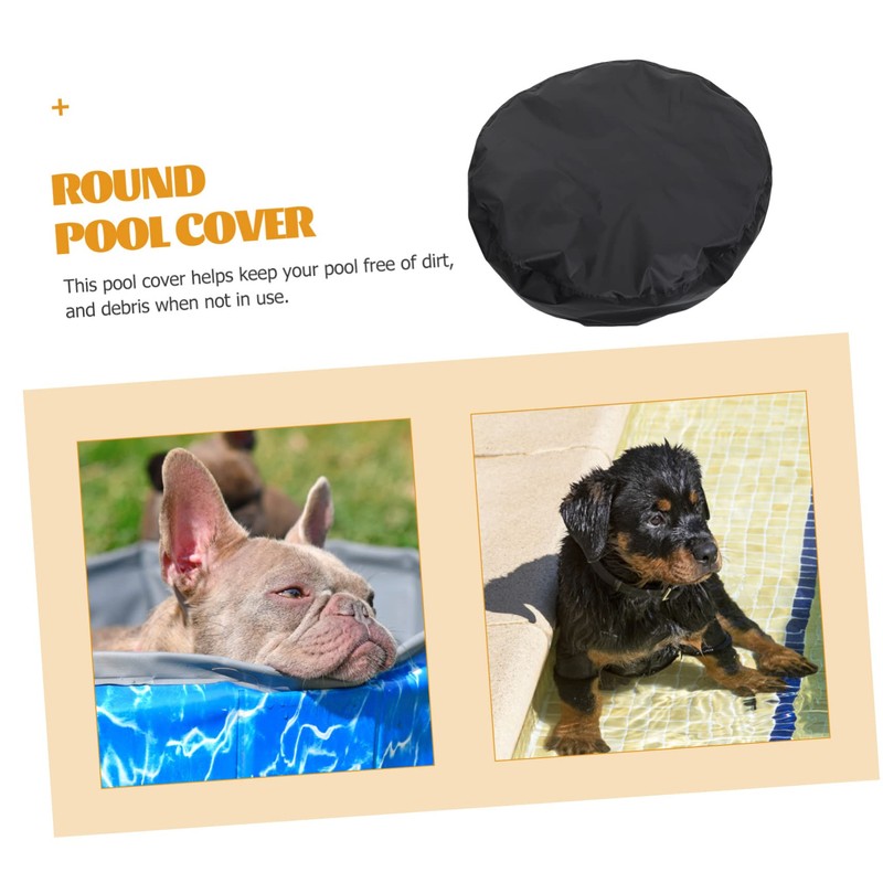 SUPVOX Convenient Pool Cover Bathtub Round Pool Protection Durable Easy