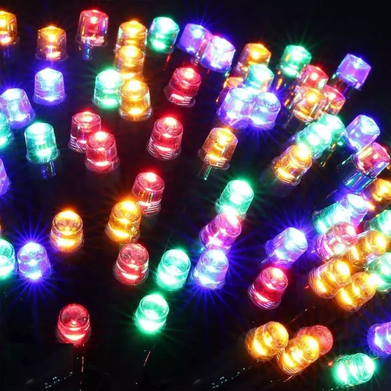 Naymon 3pz Serie Foco Luces Navideñas Decorativa Multicolor