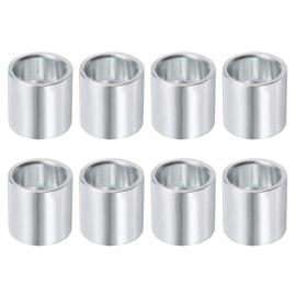 sourcing map 8 Pcs Wheel Spacers, Inline Skate Axle Spacer Screw Replacement, Roller Skate Replacement Accessories