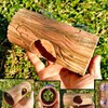 Natural Coffee Resin Reptile Cave for Leopard Geckos and Bearded