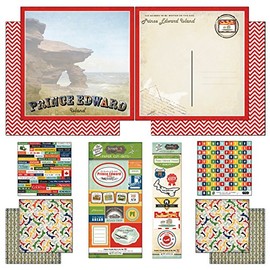 Scrapbook Customs 17599 Prince Edward Island Vintage Scrapbook Kit