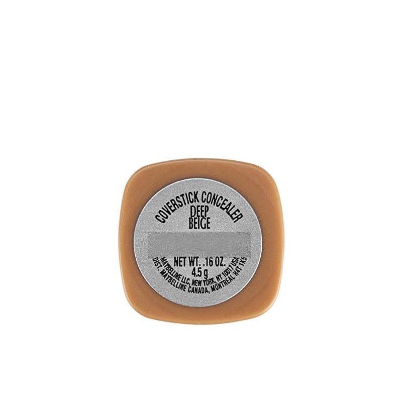 Maybelline Cover Stick Corrector Concealer, Deep Beige, 0.16 oz.
