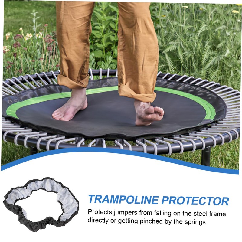 Abaodam 1Pc Trampoline Protector Cover Safety Round Sponge Replacement Durable