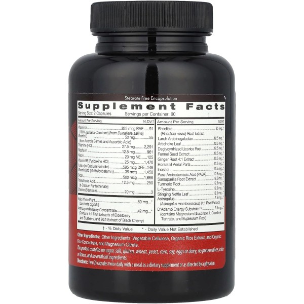 Does not apply D'Adamo - Polyvite O 120 Vcaps
