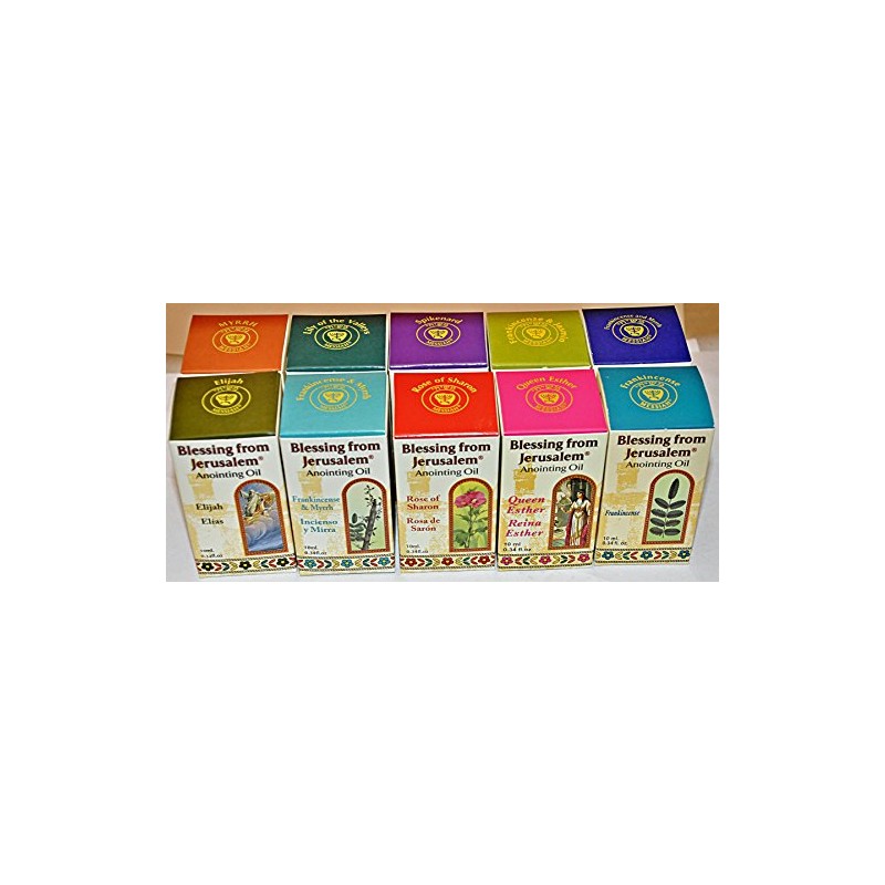 Lot's of 10 x Anointing Oil 12 ml. EIN Gedi