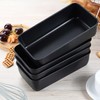 Herogo Non-Stick Loaf Pan Set of 4, Stainless Steel Rectangle