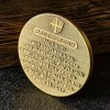 Christian Challenge Coin Michael Guardian Bless Coin Psalm 91:10 Retro