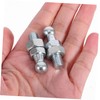 ULTECHNOVO 4pcs Gas Lift Support Fittings with Galvanized Ball Head