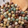 qbodp 100 Pcs 12mm Mixed Beads for Jewelry Making, Bodhi