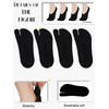 Bencailor 4 Pairs Women No-show Socks Low Cut Japanese Style