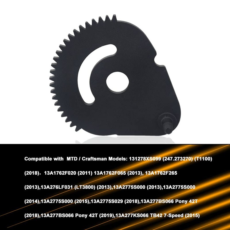 617-04094 Steering Gear Kit Compatible with MTD/Troy-Bilt/Craftsman 61704094 948-0389 -