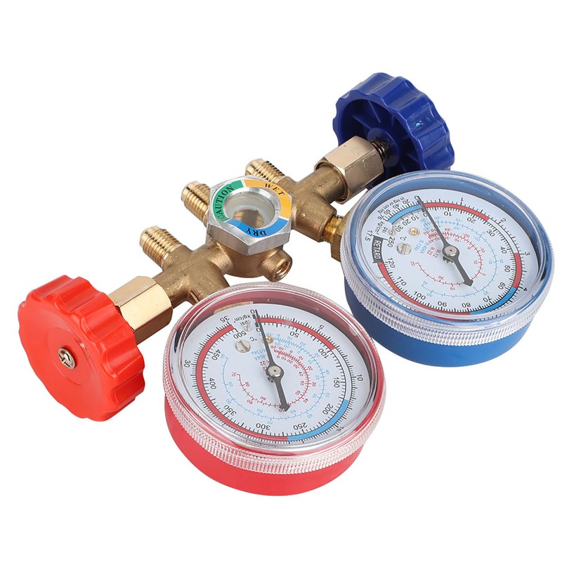 Refrigerant Air Conditioning Tools AC Diagnostic Manifold Gauge Set W/