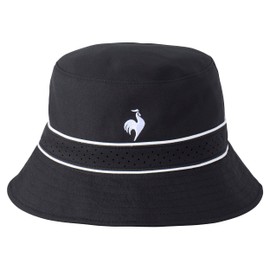 Cox Sportif LG4FCP70L Women's Hat, Reversible, Breathable, Comfortable, Stylish, Golf, BKBK (Black x Black)