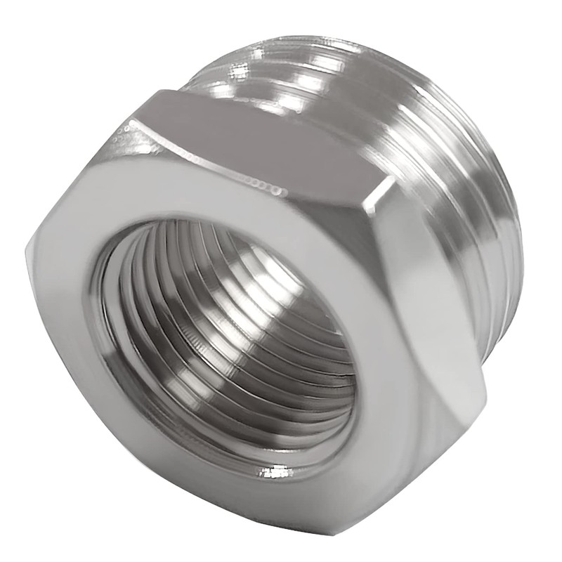 Beduan Brass Water Line Adapter G 1/2 to Compression 3/8